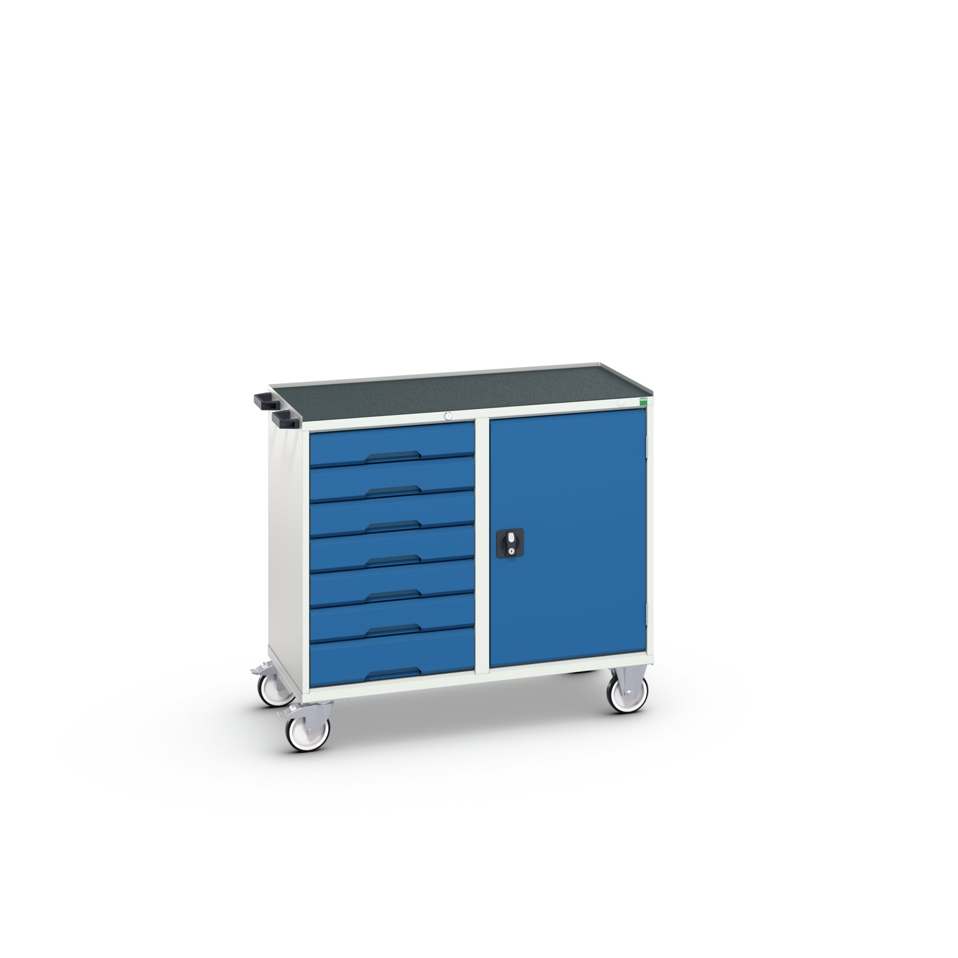 Bott Steel Trolley Trolley, 1050 x 550 x 965mm, 200kg Load