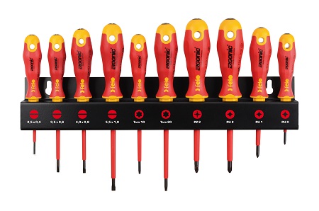 Felo Phillips, Pozidriv Insulated, 10-Piece