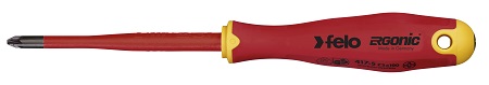 Felo Insulated, Z2 Tip, 125 mm Blade VDE/1000V Approved