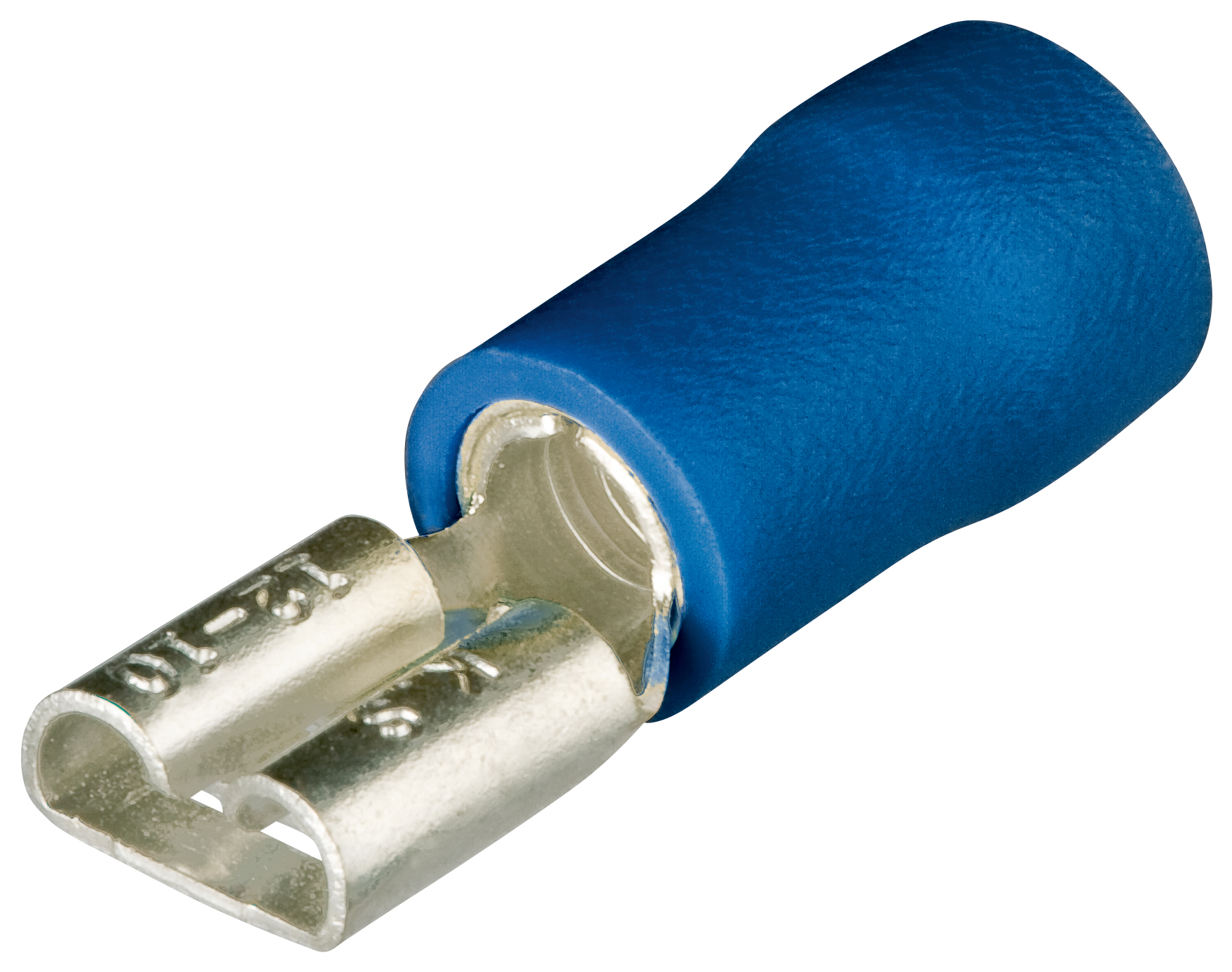 Knipex 97 99 0 Blue Insulated Socket Spade Connector, 1.5mm² to 2.5mm²