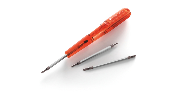 PB SWISS TOOLS Phillips, Slotted Interchangeable Screwdriver Set, 4-Piece