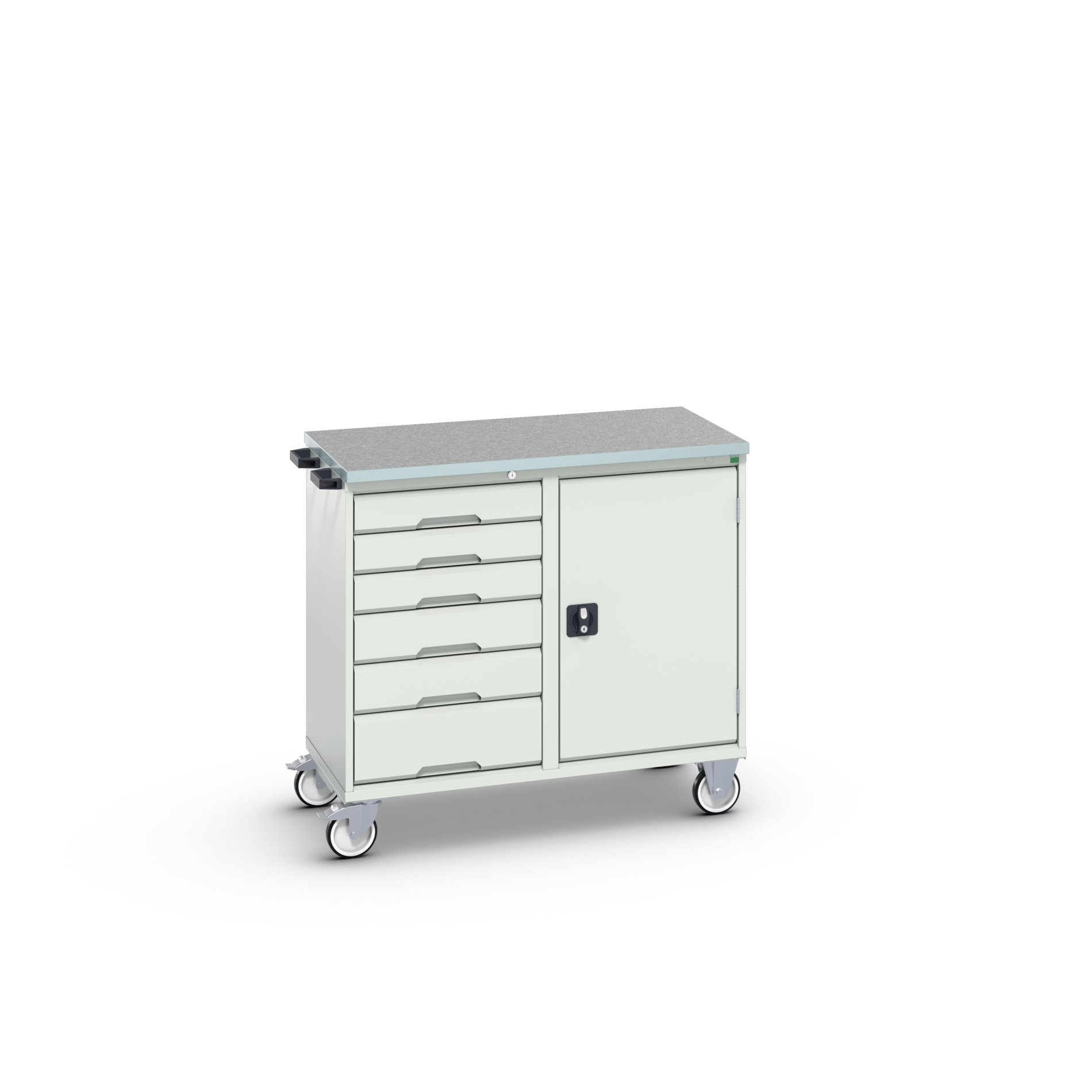 Bott Steel Trolley Trolley, 1050 x 600 x 980mm, 200kg Load