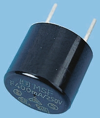 Schurter PC Board Non Resettable Fuse, Radial 5A, 250V ac