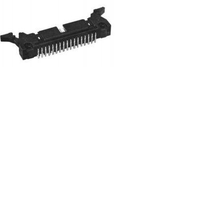 Hirose HIF3B Series Right Angle Through Hole PCB Header, 50 Contact(s), 2.54 mm Pitch, 2 Row, Shrouded