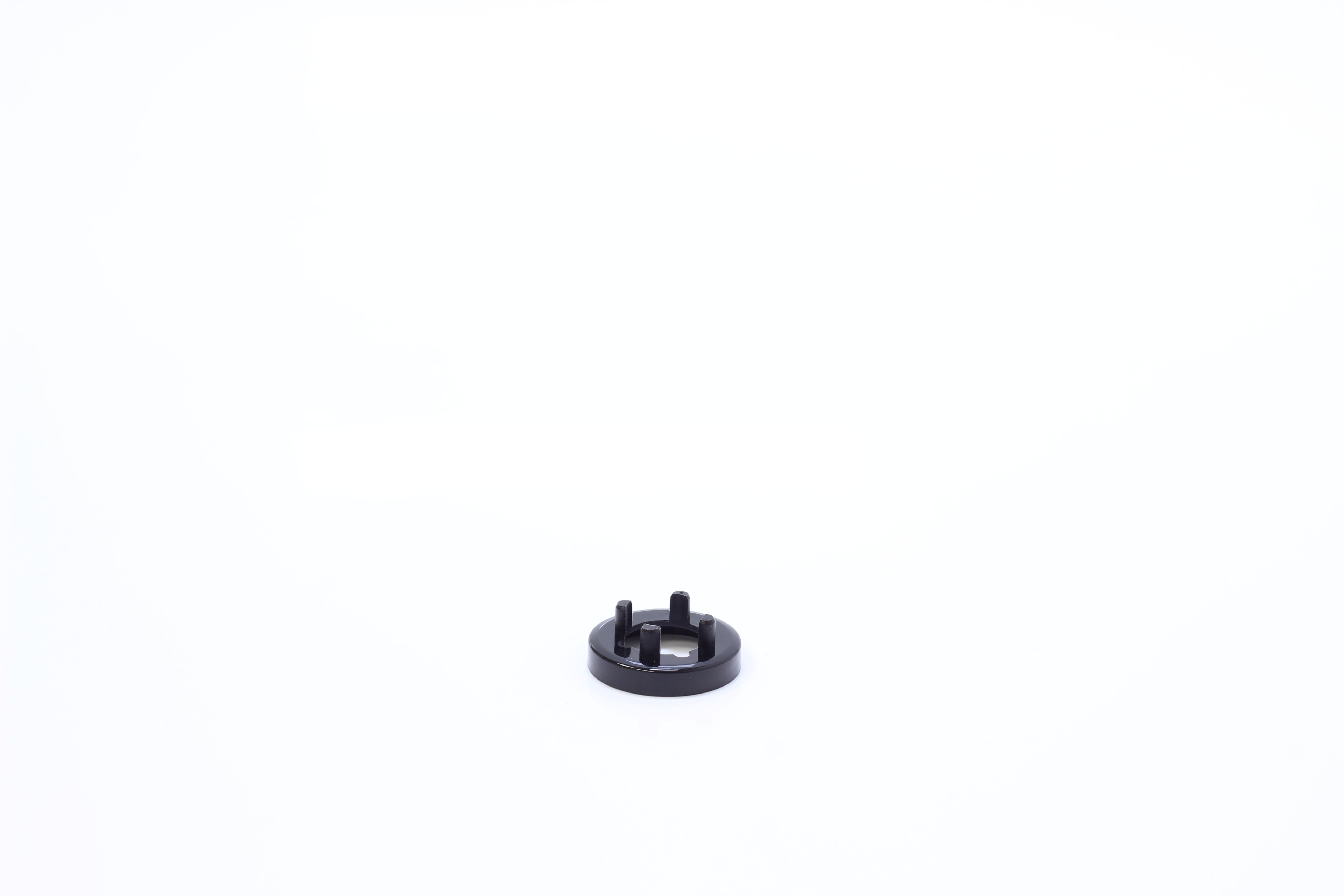 Elma 10mm Black Collet Knob Nut Cover, 044-2020