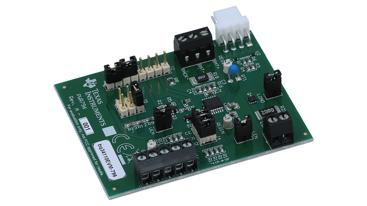 Texas Instruments Power Management IC Development Kit Battery Monitoring for BQ34110 for BQ34110