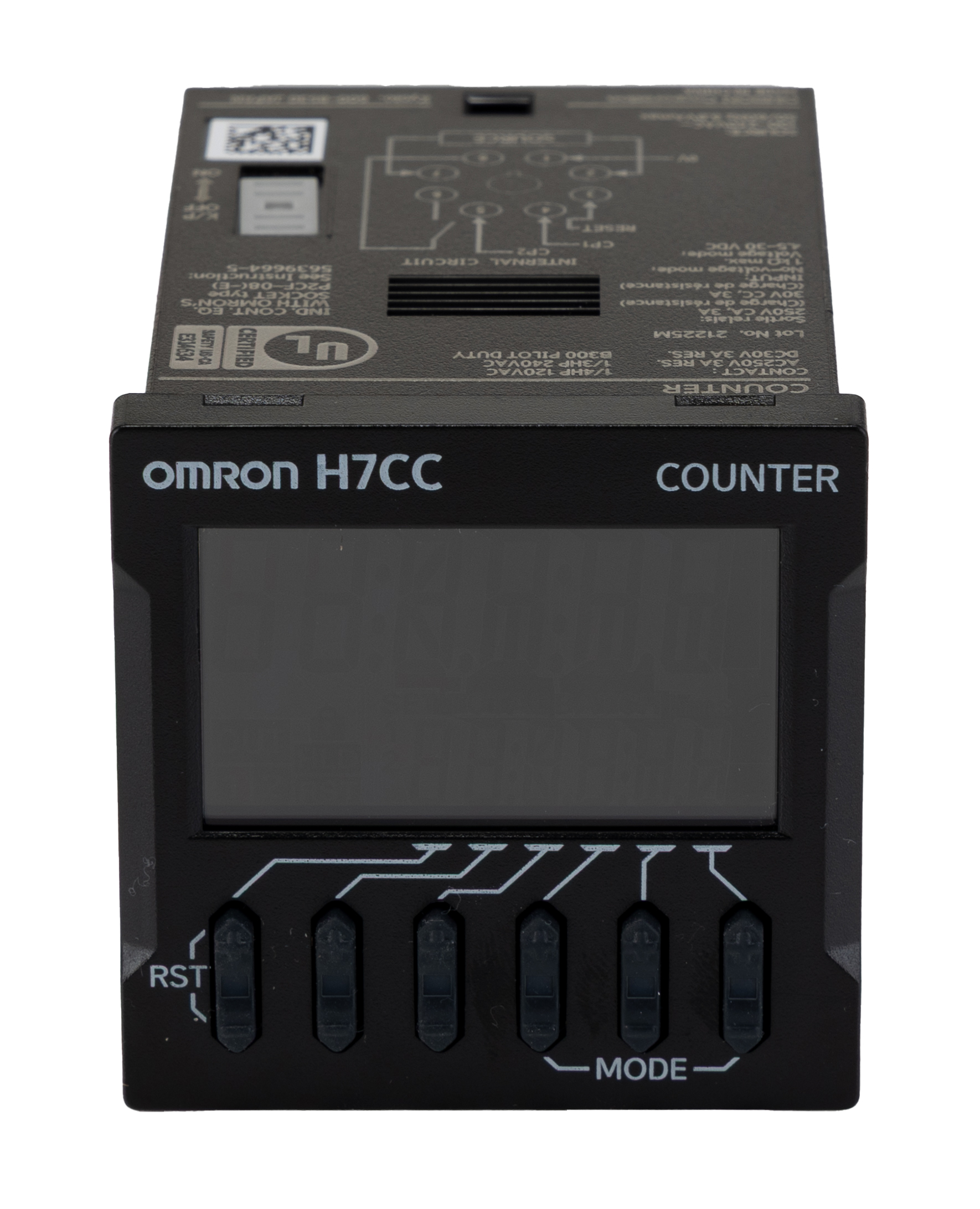 h7cc-a8 Omron H7CC Counter, 6 Digit LCD, 50 → 60Hz, 100 → 240 V ac