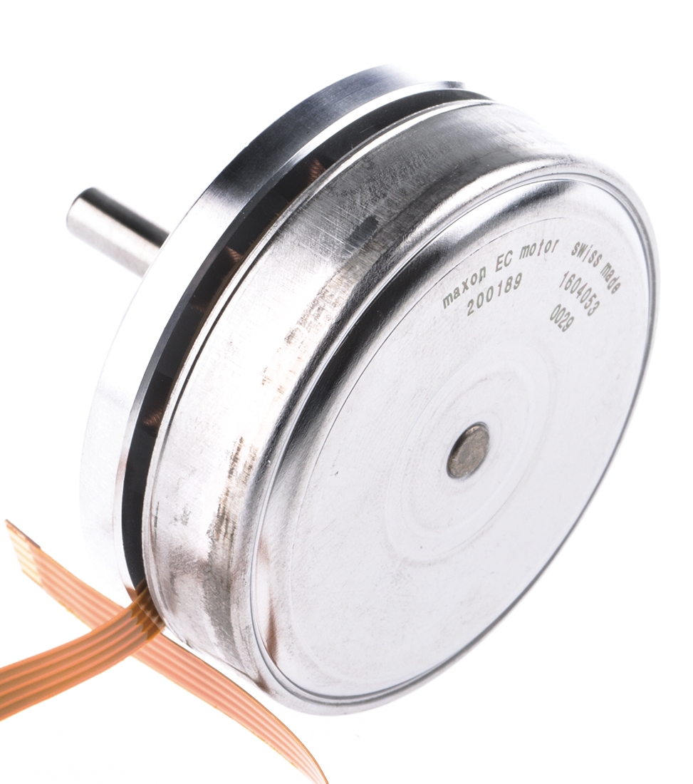 200189 Maxon Brushless DC Motor, 30 W, 12 V dc, 54.3 mNm, 4360 rpm, 4mm Shaft Diameter