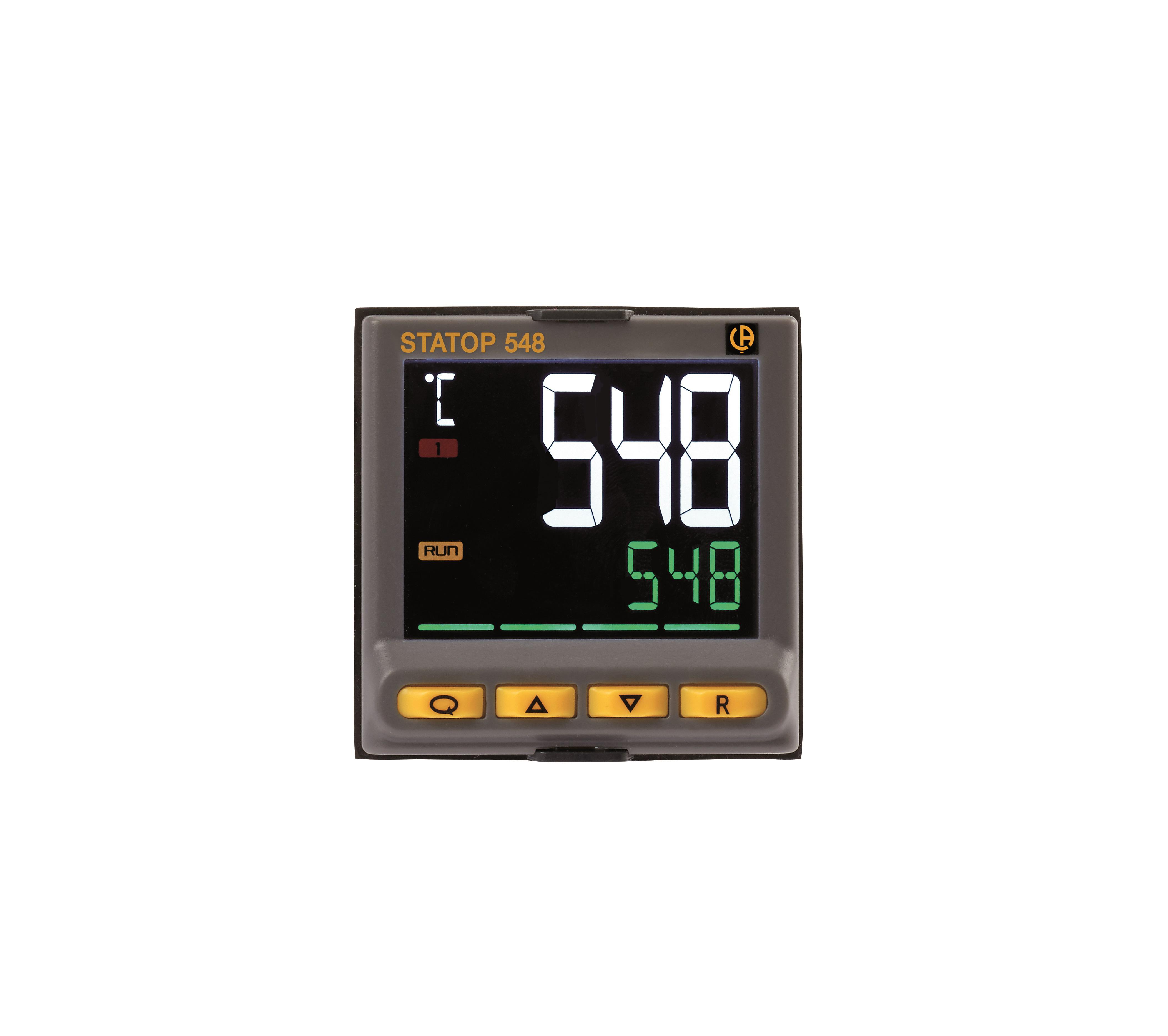 Pyro Controle STATOP 500 Panel Mount PID Temperature Controller, 45mm 3 Input, 4 Output Relay, 100 → 240 V ac
