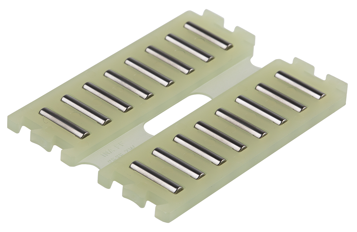 ff2535-zw-0-2 INA Double Flat Cage Assembly, 2.5 mm roller diameter 9.8 mm