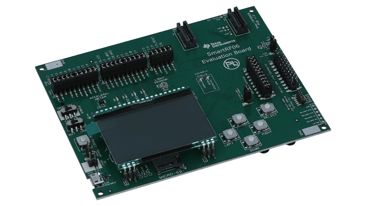 Texas Instruments SmartRF06 Evaluation Board Kit CC2538 ZigBee Evaluation Board for CC2538 2.4GHz SMARTRF06EBK