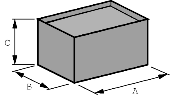 p310 Teko P Series Blue ABS General Purpose Enclosure, IP40, 160x61x96mm