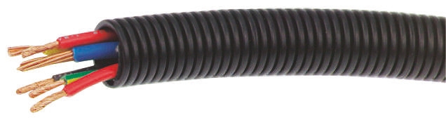 PMA Flexible Conduit, 16mm Nominal Diameter, Plastic, Black