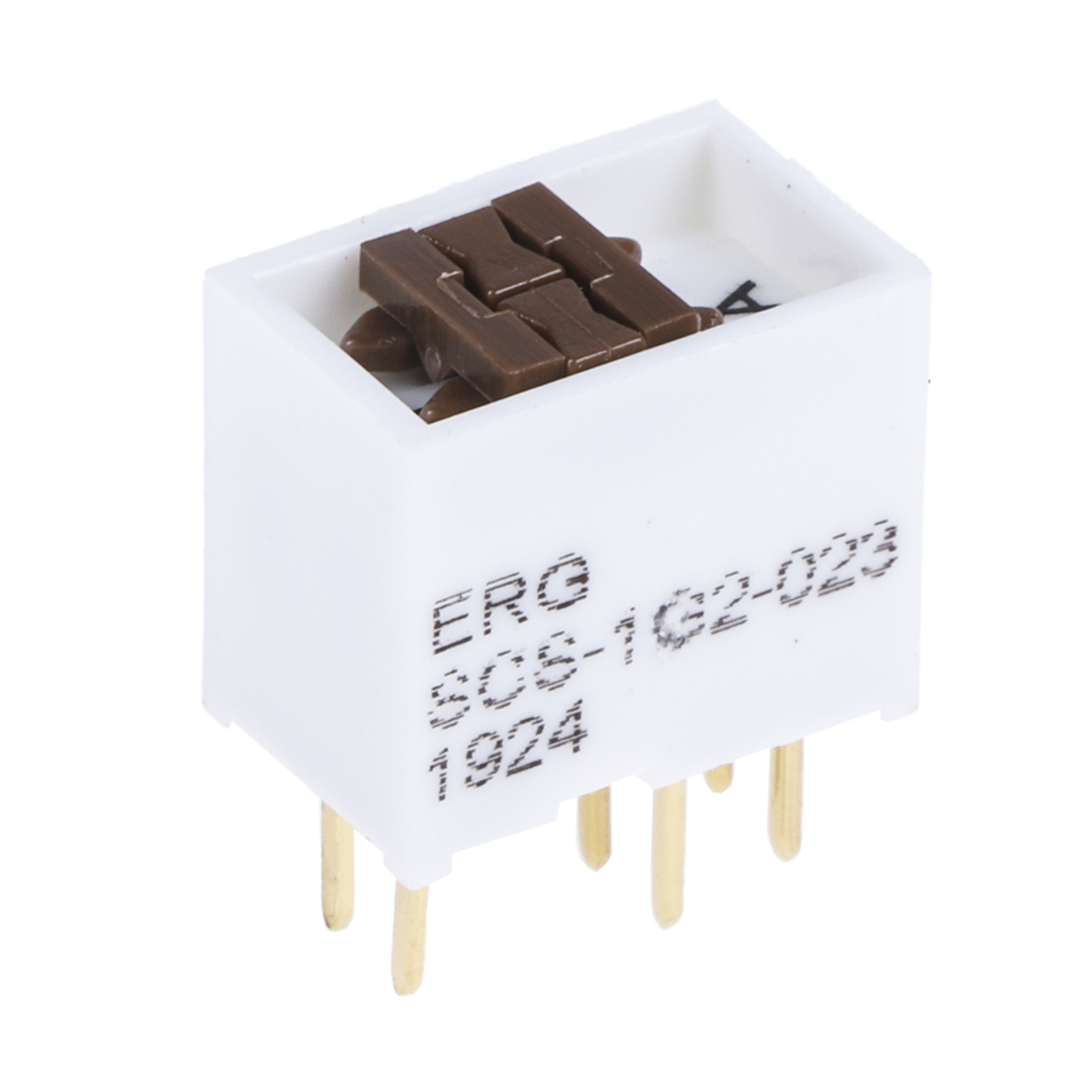 ERG 1 Way Through Hole DIP Switch DPDT