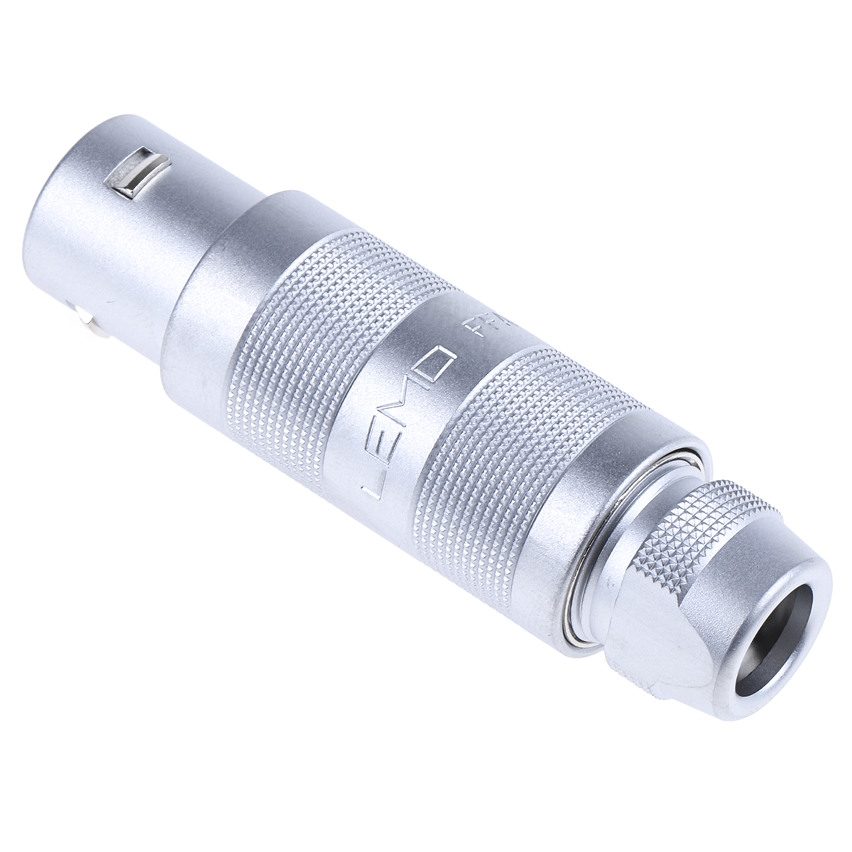 LEMO Circular Connector, 4 Contacts, Cable, 14.8 mm Connector, Plug, Male, IP50, 2S Series