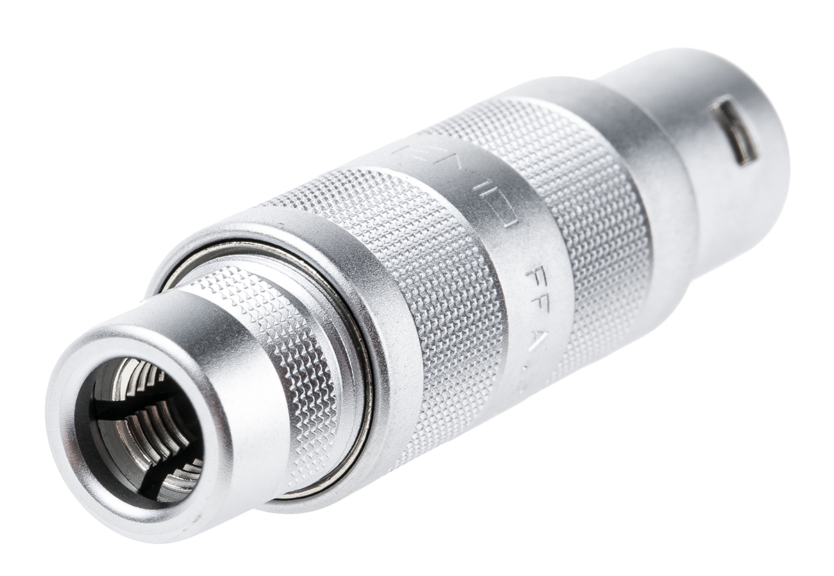 LEMO Circular Connector, 6 Contacts, Cable, 14.8 mm Connector, Plug, Male, IP50, 2S Series