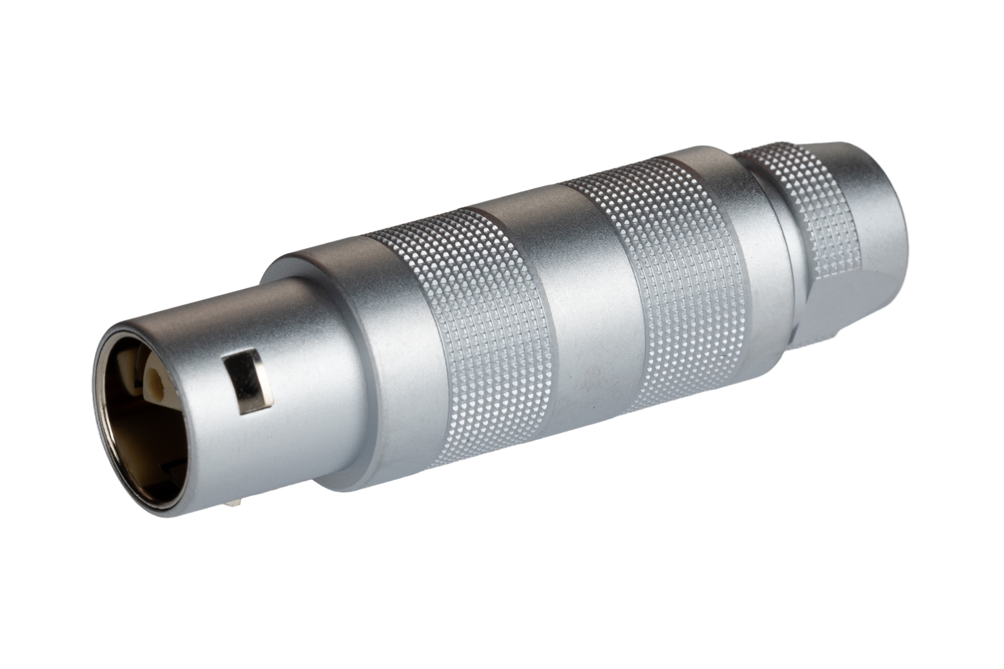 LEMO Circular Connector, 6 Contacts, Cable, 14.8 mm Connector, Plug, Male, IP50, 2S Series