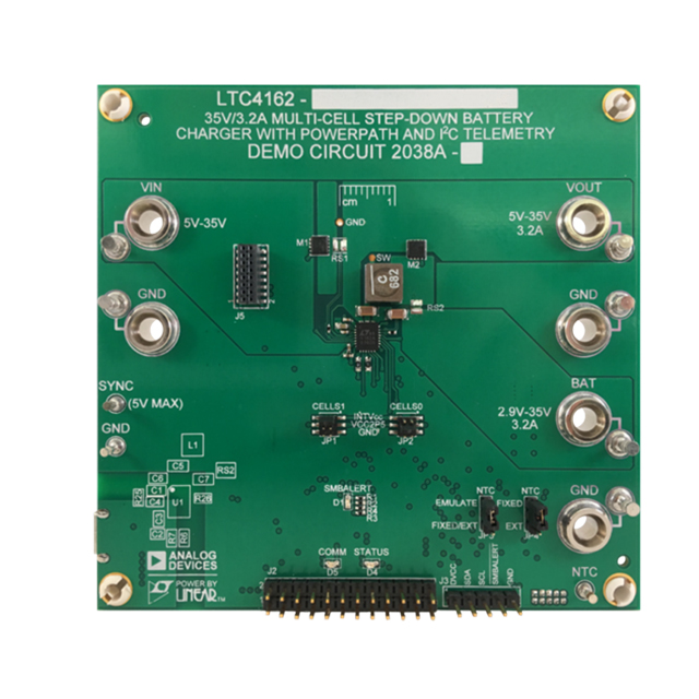 Analog Devices Inc. Adjustable Battery Charger Module, Power Management Box
