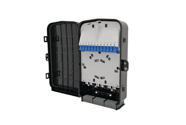 HellermannTyton Connectivity 12 Port LC, Simplex Fibre Optic Patch Panel With 12 Ports Populated 241 mm
