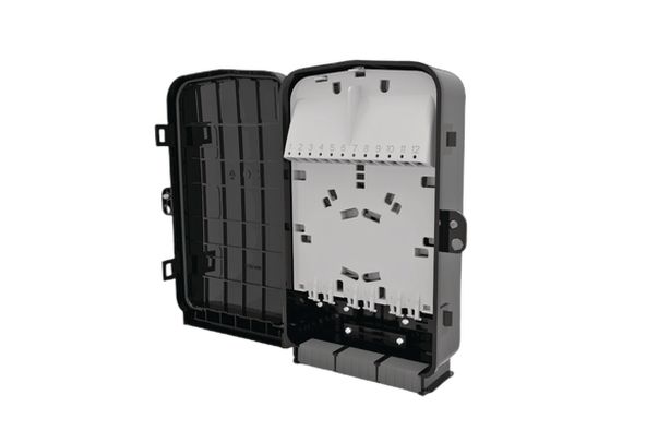 HellermannTyton Connectivity 12 Port LC, Simplex Fibre Optic Patch Panel With 12 Ports Populated 241 mm