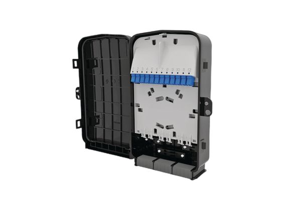 HellermannTyton Connectivity 12 Port LC, Simplex Fibre Optic Patch Panel With 12 Ports Populated 241 mm