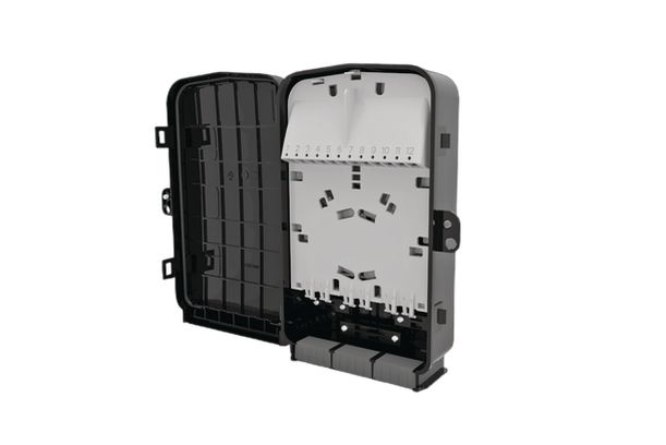 HellermannTyton Connectivity 12 Port LC, Simplex Fibre Optic Patch Panel With 12 Ports Populated 241 mm