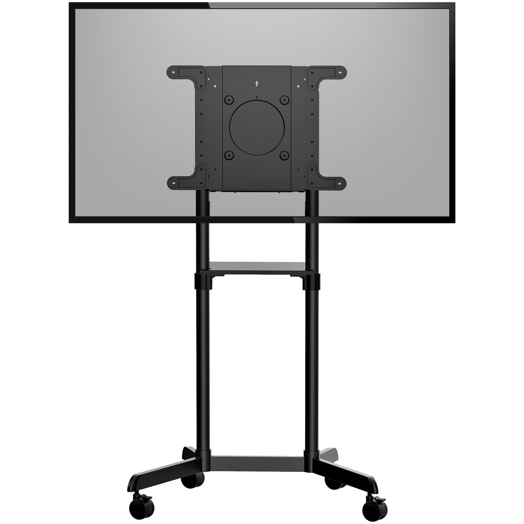 mbltvstndec StarTech.com Floor Mounting Mobile TV Stand for 1 x Screen, 70in Screen Size
