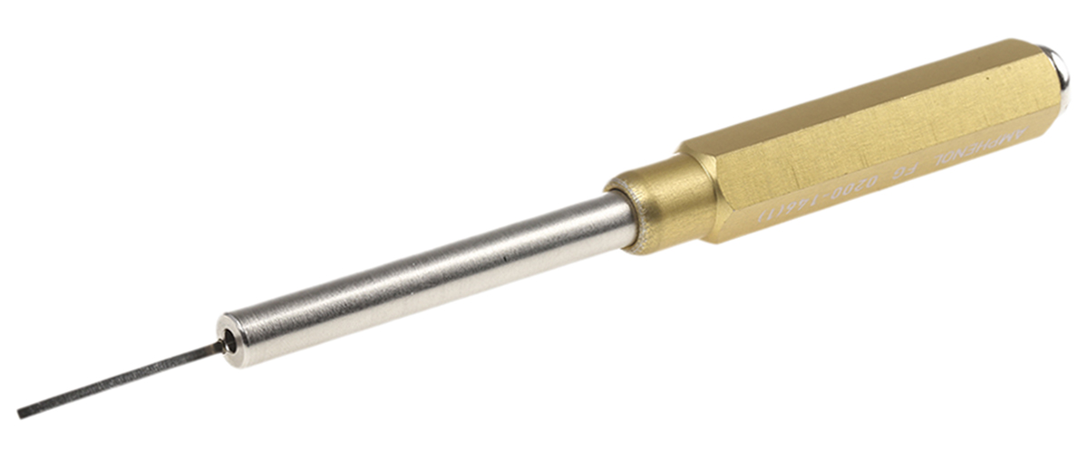 Amphenol Industrial Insertion & Extraction Tool, C16-3 Series, Open Crimp Barrels Contact, Crimping Tool with Fixed