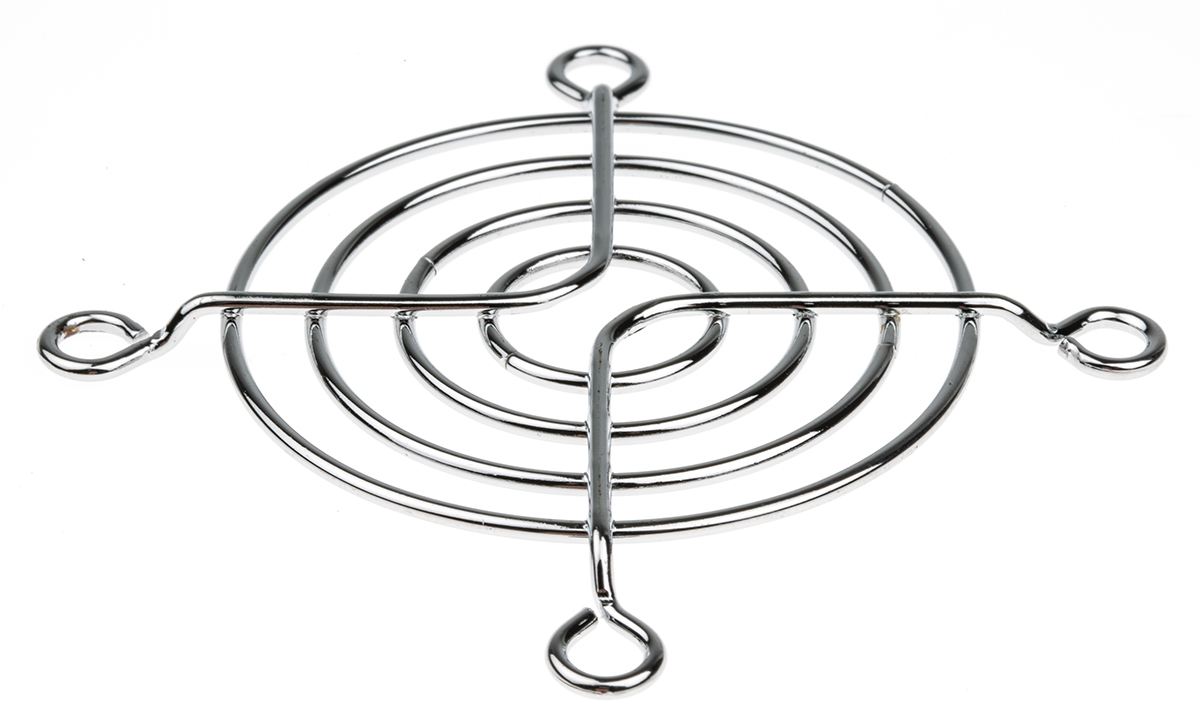 Sunon FG-06 Series Steel Finger Guard for 60 mm Fans, 50 mm Hole Spacing 62 mm 62mm, 5 mm