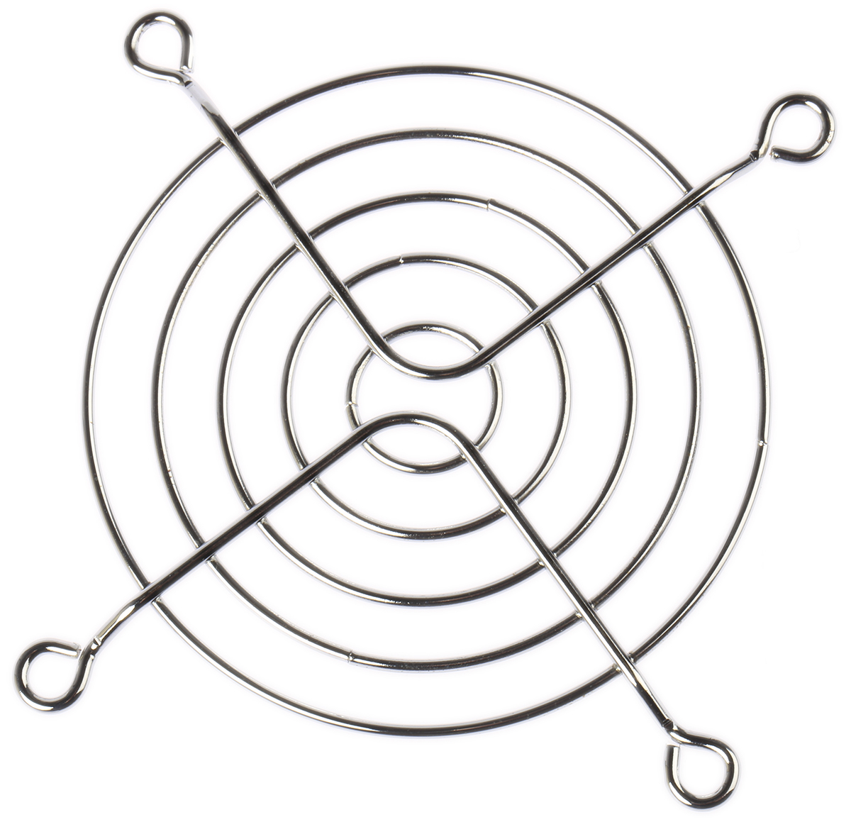 Sunon FG-08 Series Stainless Steel Finger Guard for 80 mm Fans, 71 mm Hole Spacing 80 mm 80mm, 5 mm