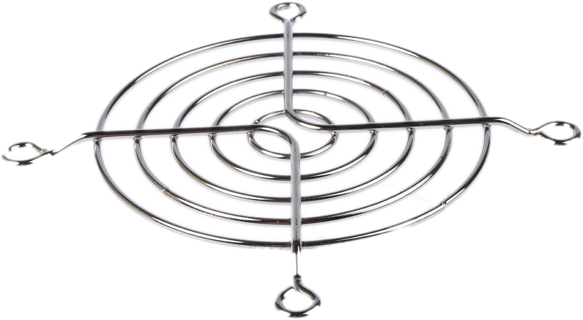 fg-08 Sunon FG-08 Series Stainless Steel Finger Guard for 80 mm Fans, 71 mm Hole Spacing 80 mm 80mm, 5 mm