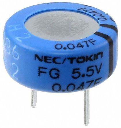 KEMET 47 mF Supercapacitor -20 to 80 % Tolerance, Supercap FG 5.5V dc, Through Hole