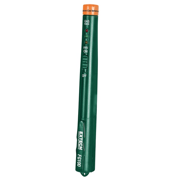 Extech FG100 Handheld Gas Detector for Liquid Petroleum (LPG) Detection Audible Alarm, CE