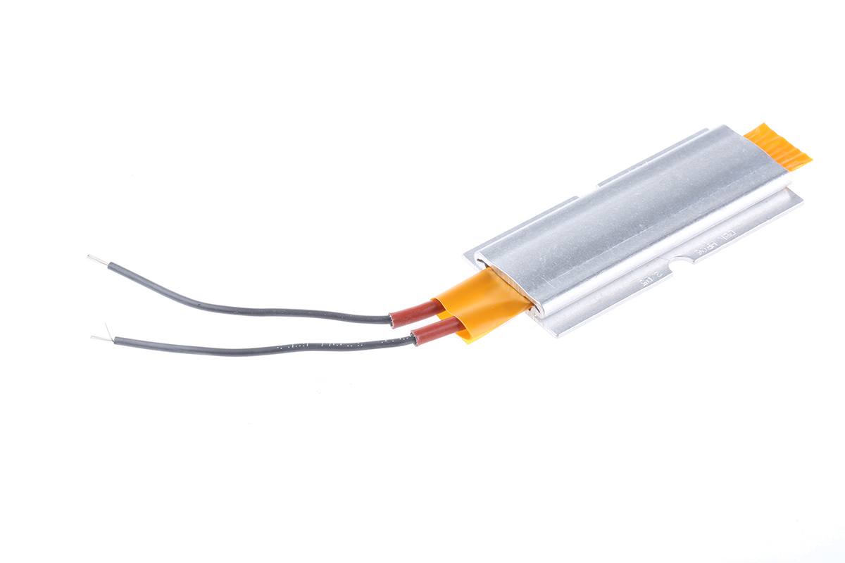 fg135500 DBK Enclosures Heating Element, 75mm, 8.5 mm, PTC Conductive Heating Element, 20 W, 100V ac/dc, 240 V ac/dc