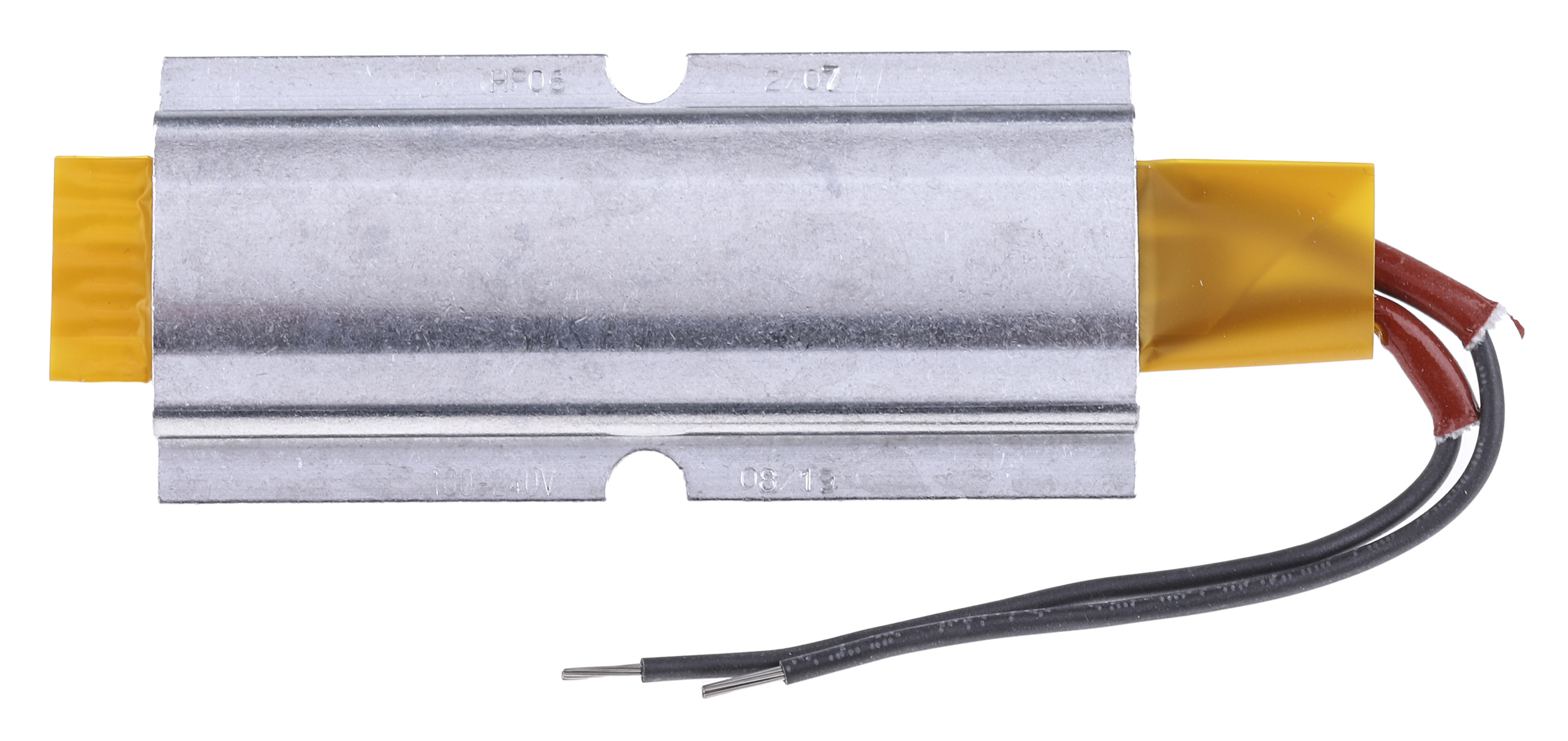 fg135600 DBK Enclosures Enclosure Heating Element, 75mm, 8.5 mm, PTC Conductive Heating Element, 50 W, 100V ac/dc, 240 V ac/dc