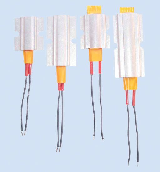 DBK Enclosures Enclosure Heating Element, 50mm, 8.5 mm, PTC Conductive Heating Element, 25 W, 100V ac/dc, 240 V ac/dc