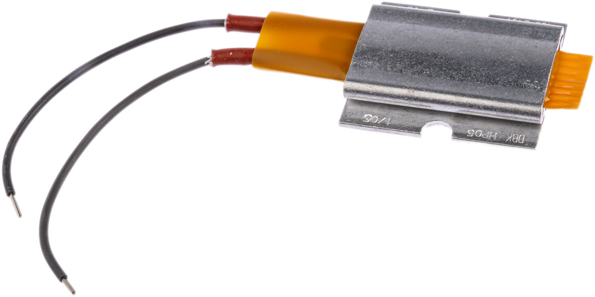 DBK Enclosures Enclosure Heating Element, 40mm, 8.5 mm, PTC Conductive Heating Element, 20 W, 100V ac/dc, 240 V ac/dc