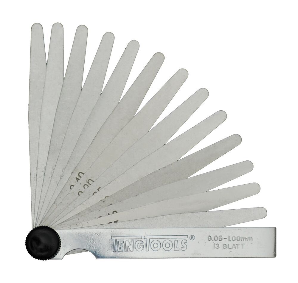 Teng Tools FG20200 Steel Feeler Gauge, 20 Blades
