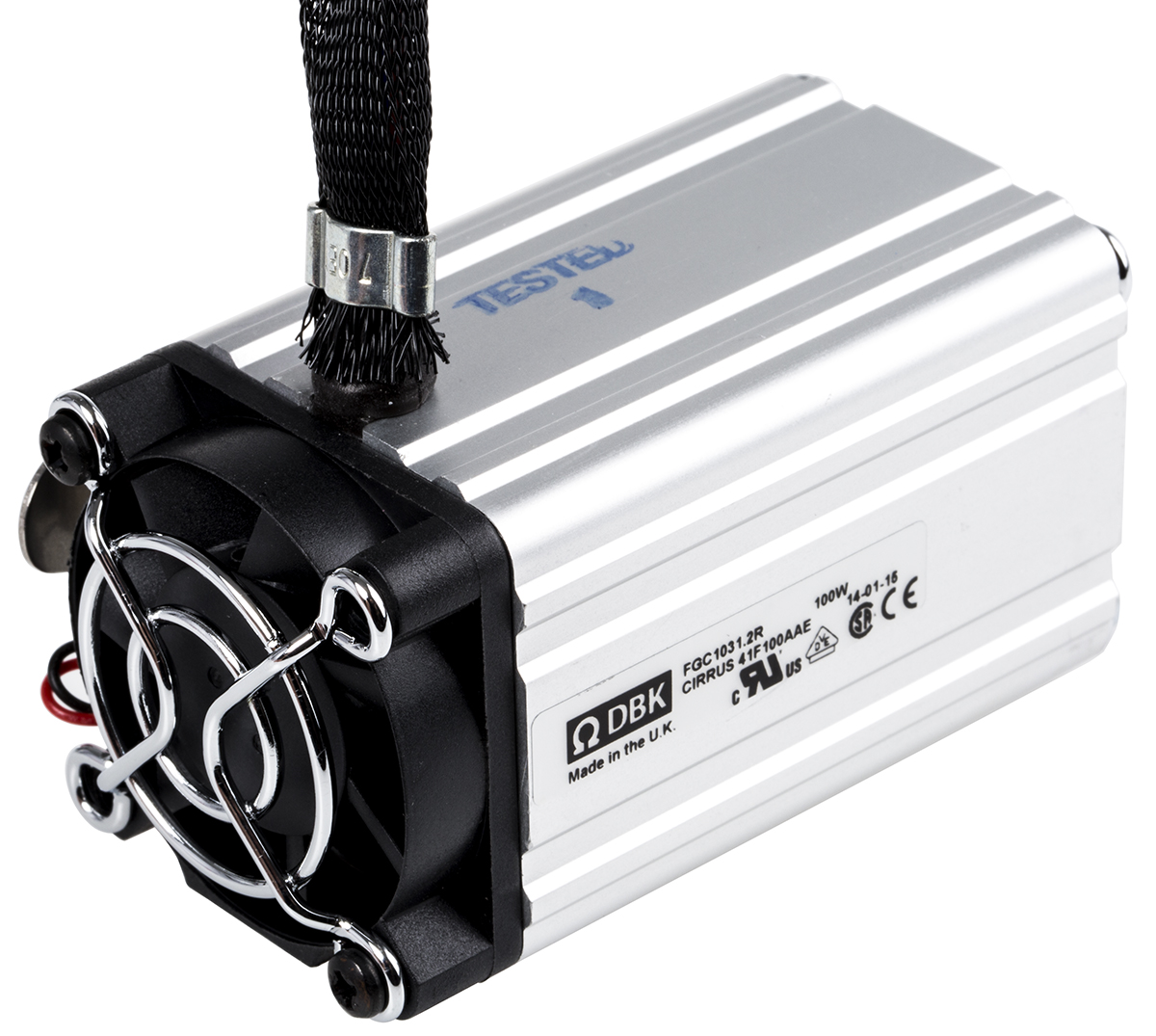 DBK Enclosures Enclosure Heater, 100V ac, 240 V ac, 100W Output, 100W Input, 48 °C 42mm x 42 mm
