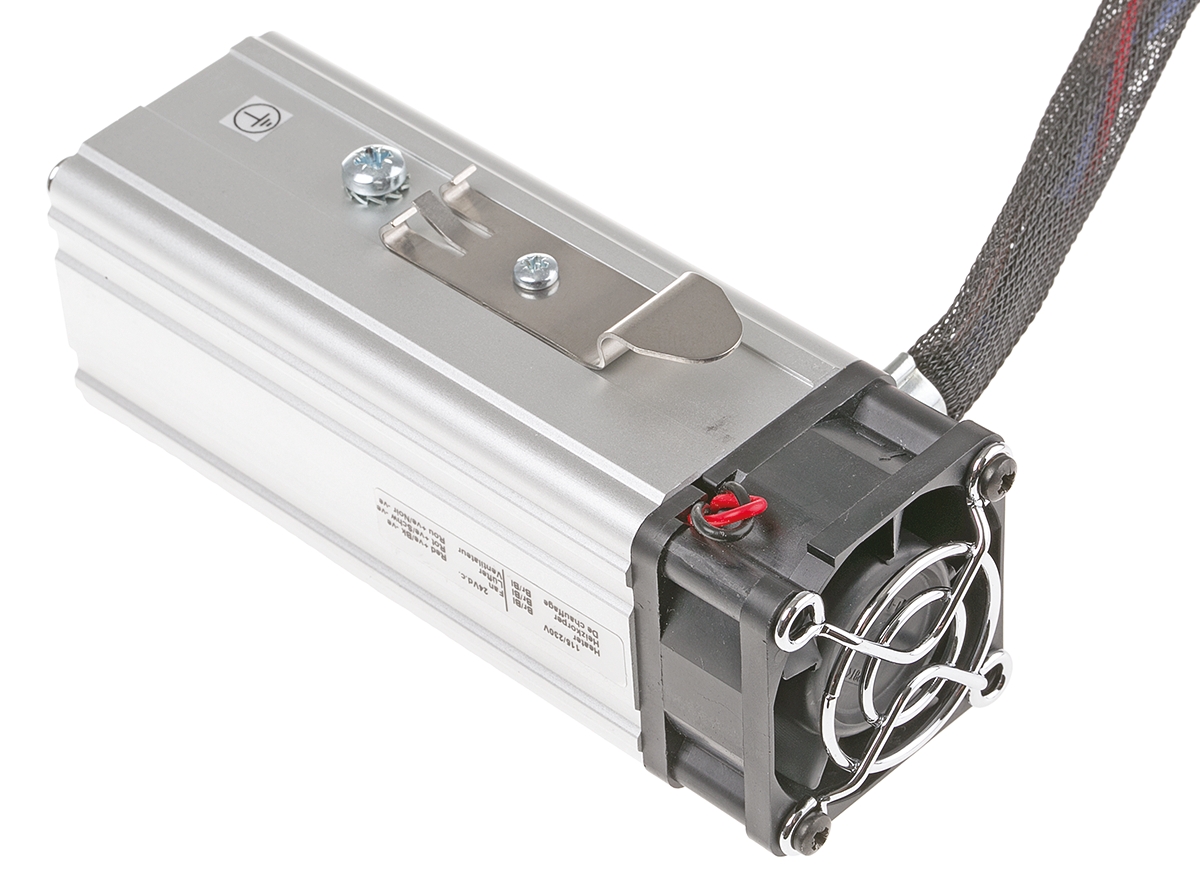fgc15072 DBK Enclosures Enclosure Heater, 100V ac, 240 V ac, 230W Output, 230W Input, 120 °C 42mm x 42 mm