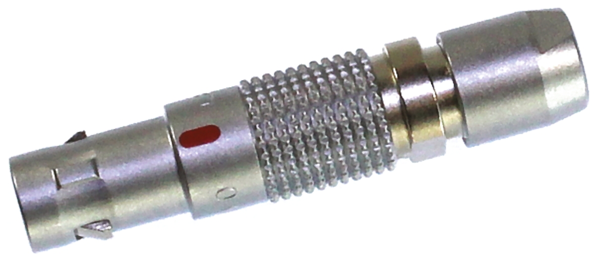 LEMO Circular Connector, 5 Contacts, Cable, M7 Connector, Plug, Male, IP50, 00 B Series