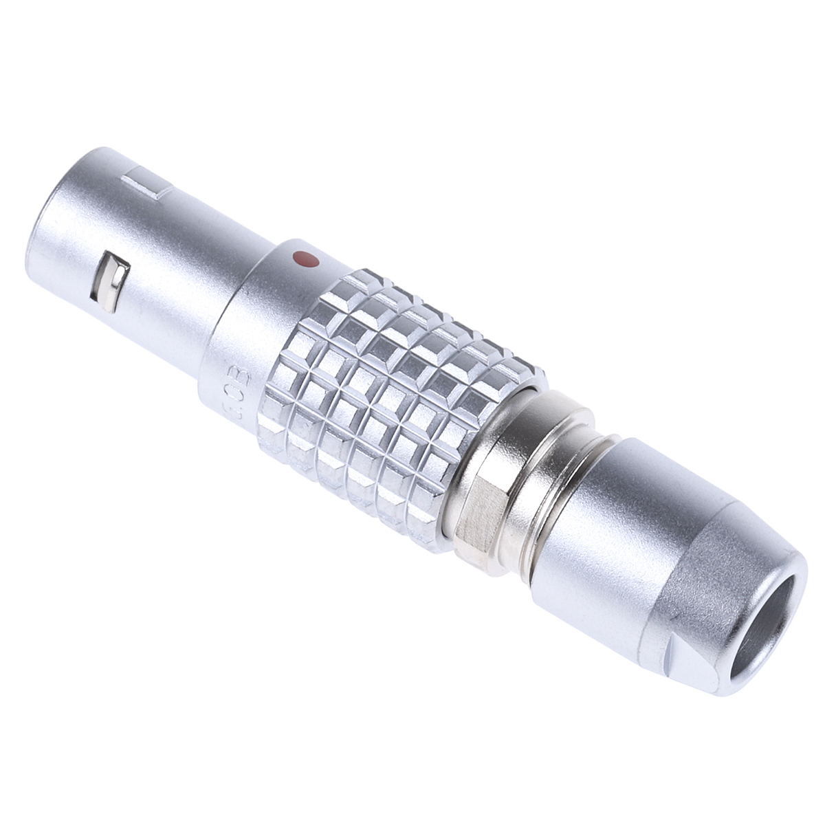 LEMO Circular Connector, 3 Contacts, Cable, 9.5 mm Connector, Plug, Male, IP50, 0B Series