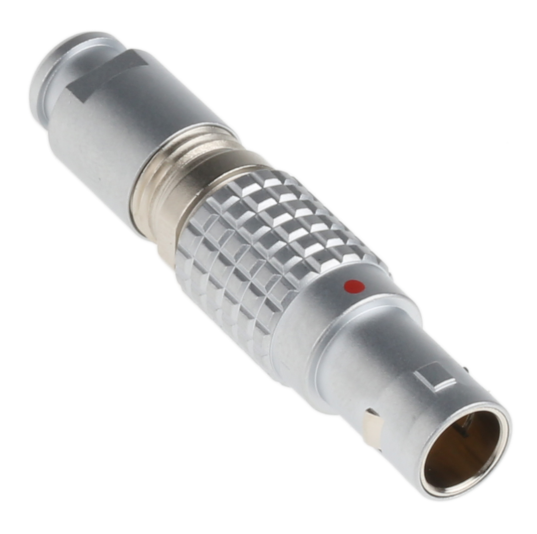LEMO Circular Connector, 7 Contacts, Cable, 9.5 mm Connector, Plug, Male, IP50, 0B Series