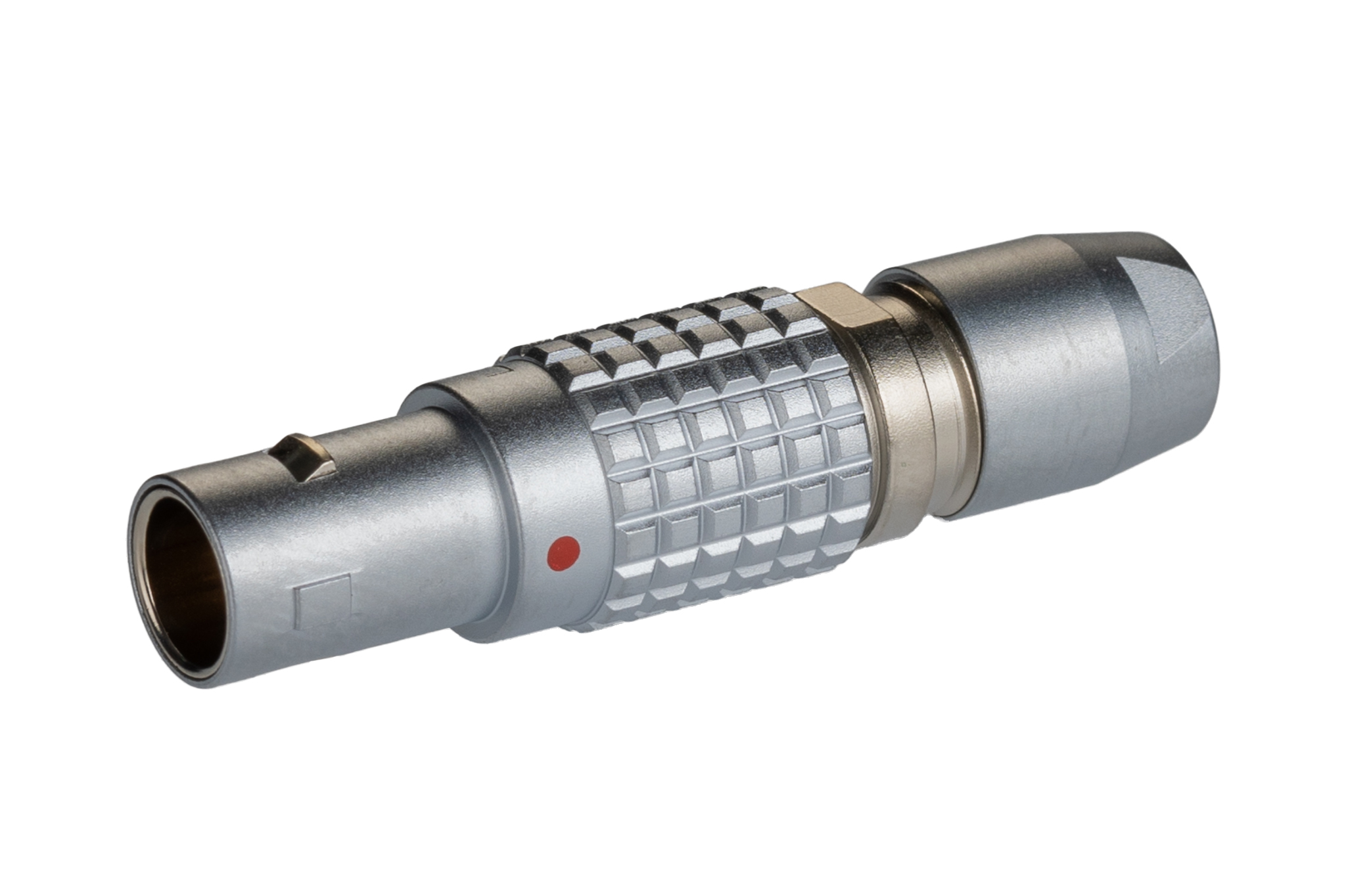 LEMO Circular Connector, 7 Contacts, Cable, 9.5 mm Connector, Plug, Male, IP50, 0B Series