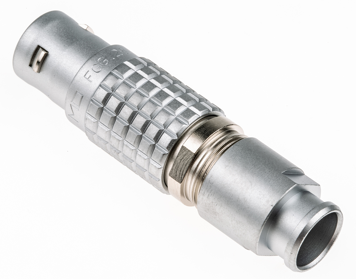 LEMO Circular Connector, 14 Contacts, Cable, 15 mm Connector, Plug, Male, IP50, 2B Series