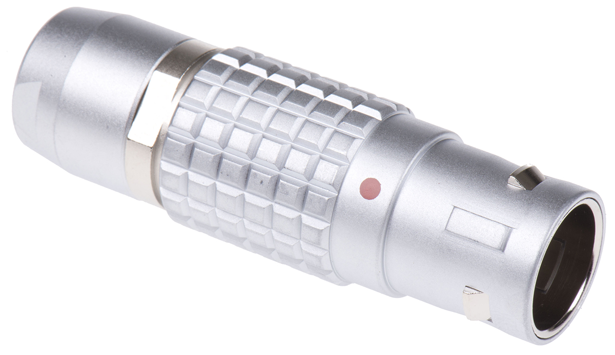 LEMO Circular Connector, 3 Contacts, Cable, 18 mm Connector, Plug, Male, IP50, 3B Series