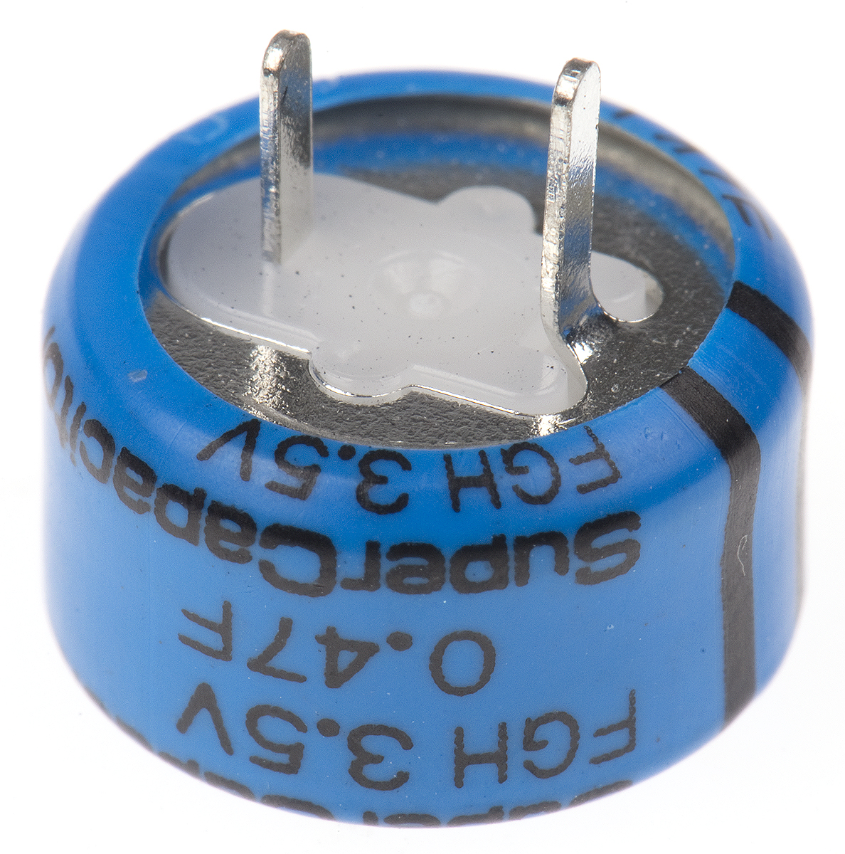 KEMET 0.47 F Supercapacitor -20 to 80 % Tolerance, Supercap FG 3.5V dc, Through Hole