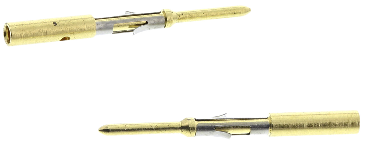 LEMO Male Crimp Circular Connector Contact, Contact Size 0.7 mm, Wire Size 22AWG