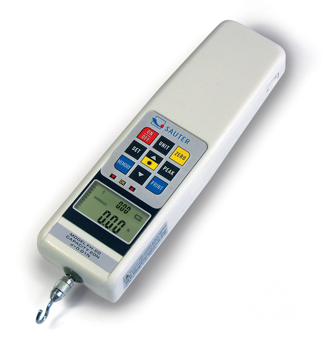 Sauter FH 2 Force Gauge 2000 Hz RS232, Range: FH, Resolution: 0.001 N