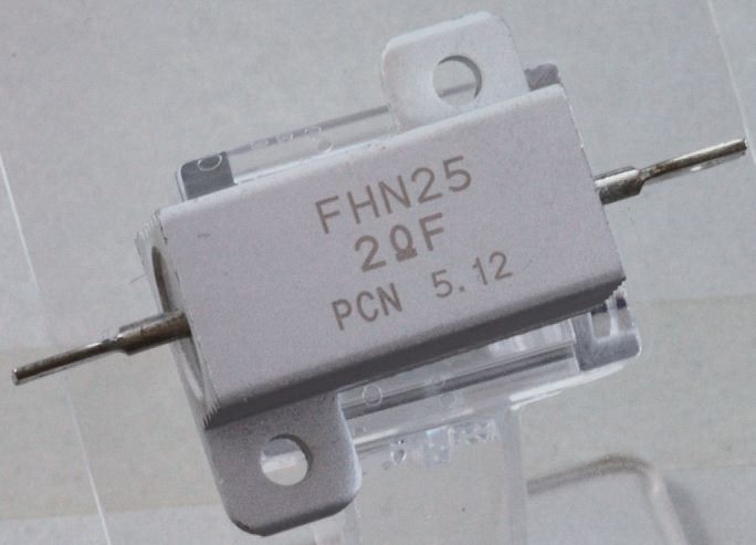 PCN FHN25 1OHMF, 1 Ω 20 W Wirewound Chassis Mount Resistor ±1 %